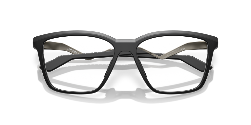 Oakley OX8191 Enigma Mass Unisex Square Eyeglass Frames - Matte Blue Steel Frame