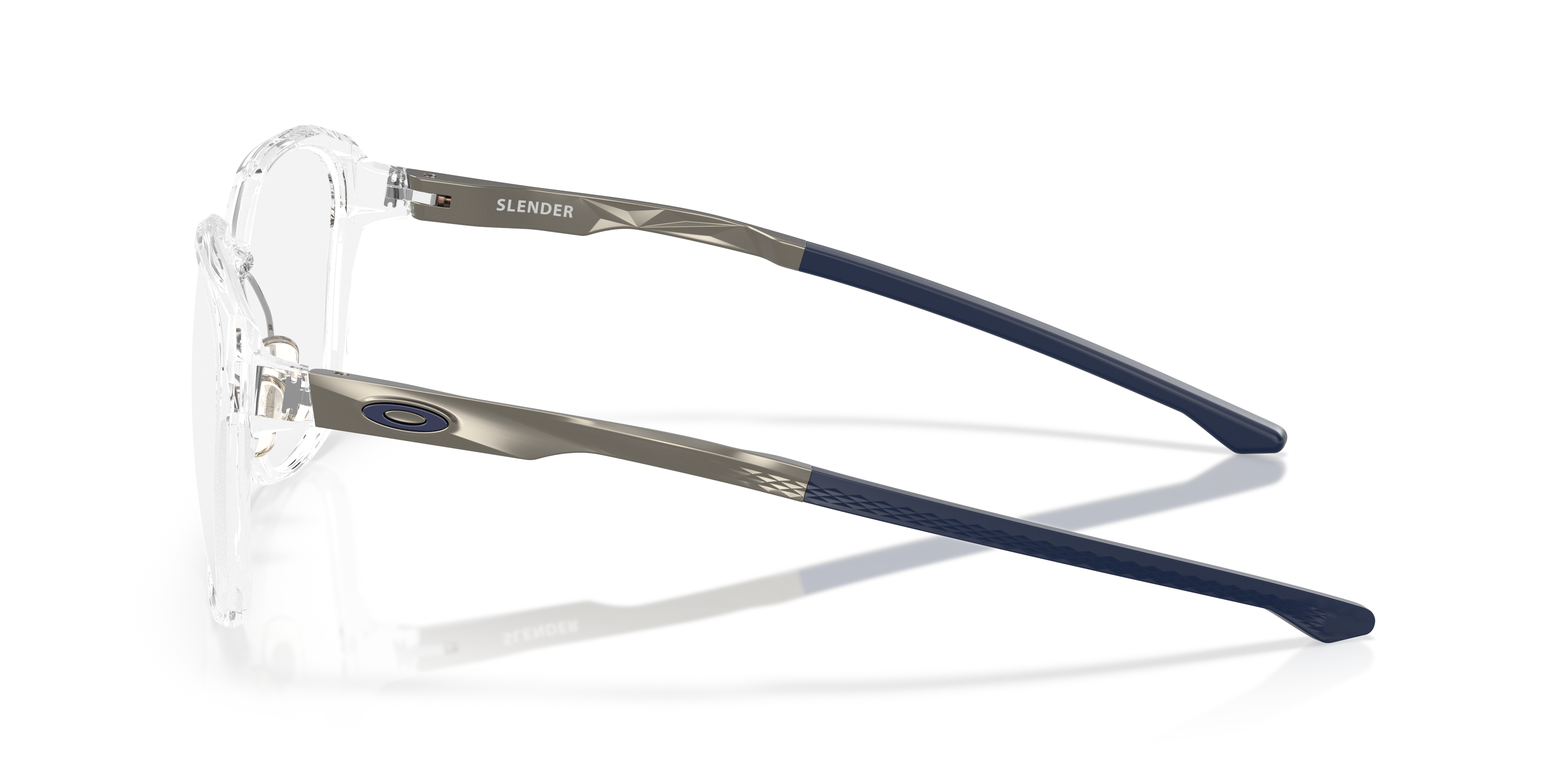 Oakley OX8193 Slender Men's Square Eyeglass Frames - Satin Black Frame