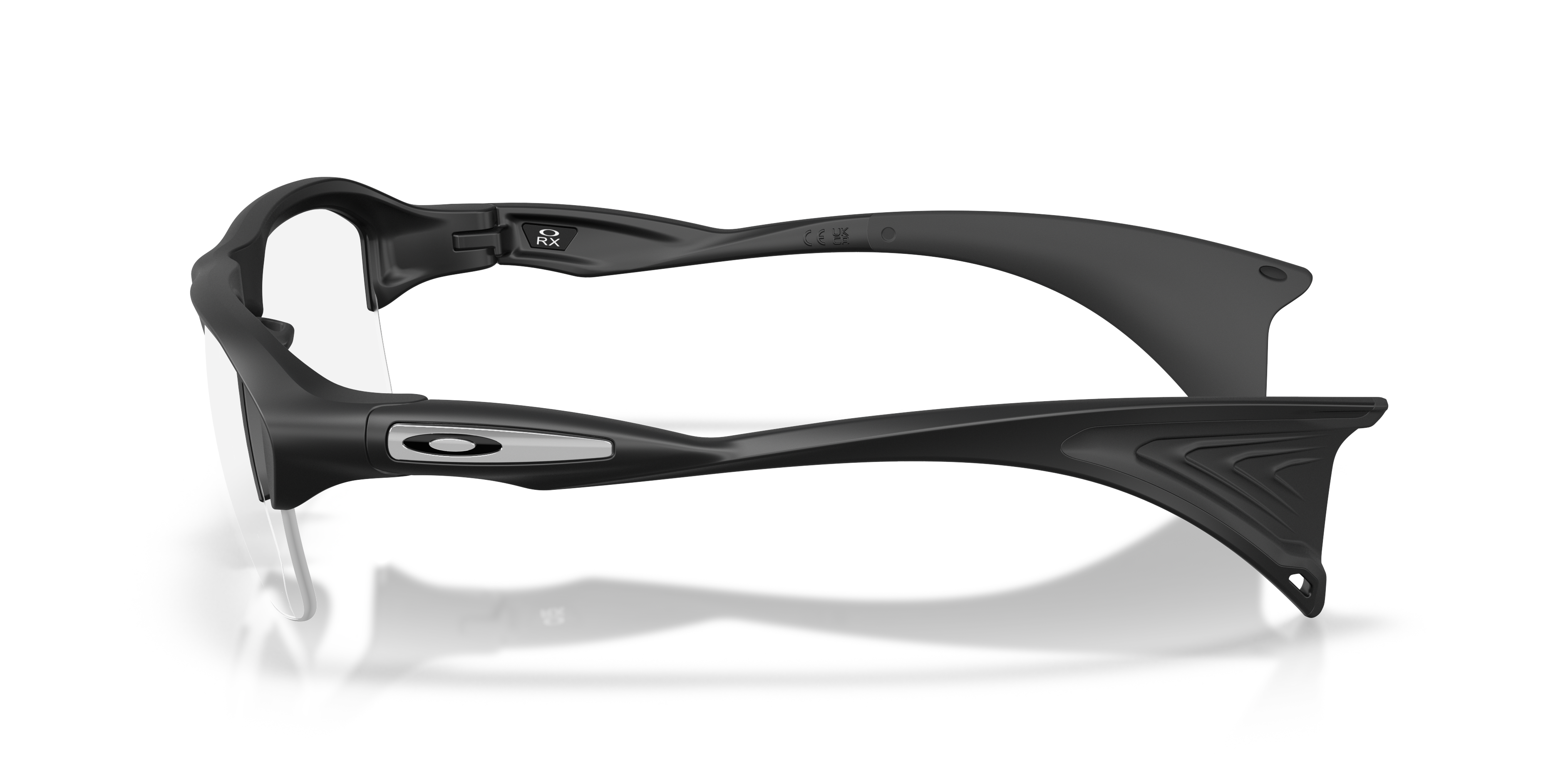Oakley OX8198 Stunt Glider Unisex Rectangle Eyeglass Frames - Satin Grey Smoke Frame