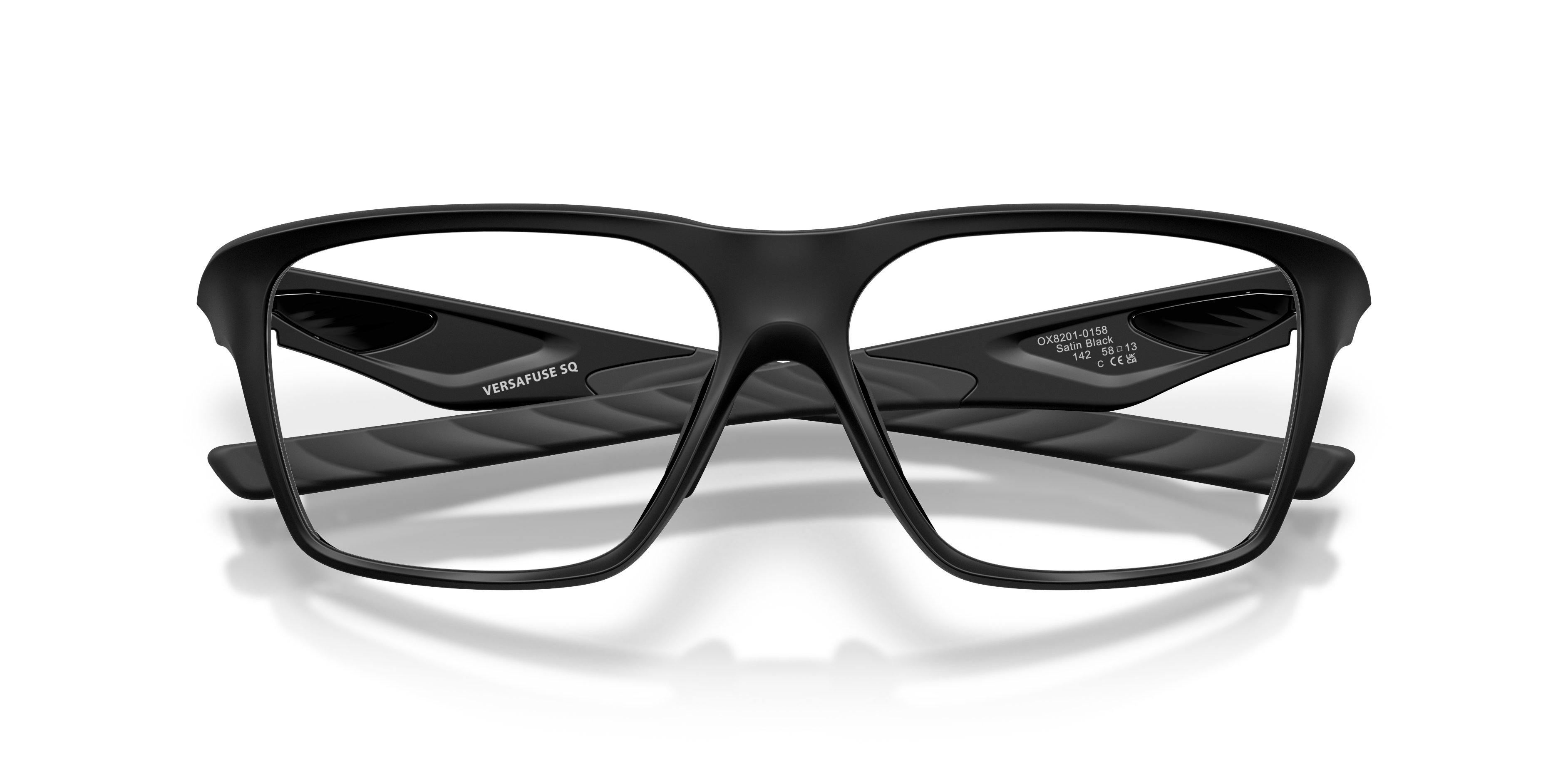 Oakley OX8201 Versafuse SQ Unisex Rectangle Eyeglass Frames - Grey Shadow Frame