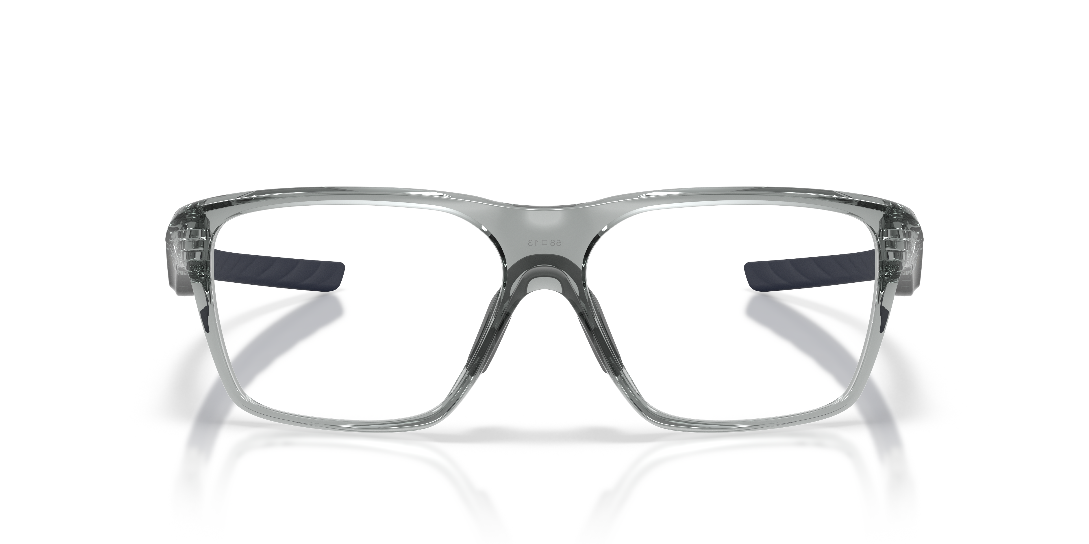 Oakley OX8201 Versafuse SQ Unisex Rectangle Eyeglass Frames - Grey Shadow Frame