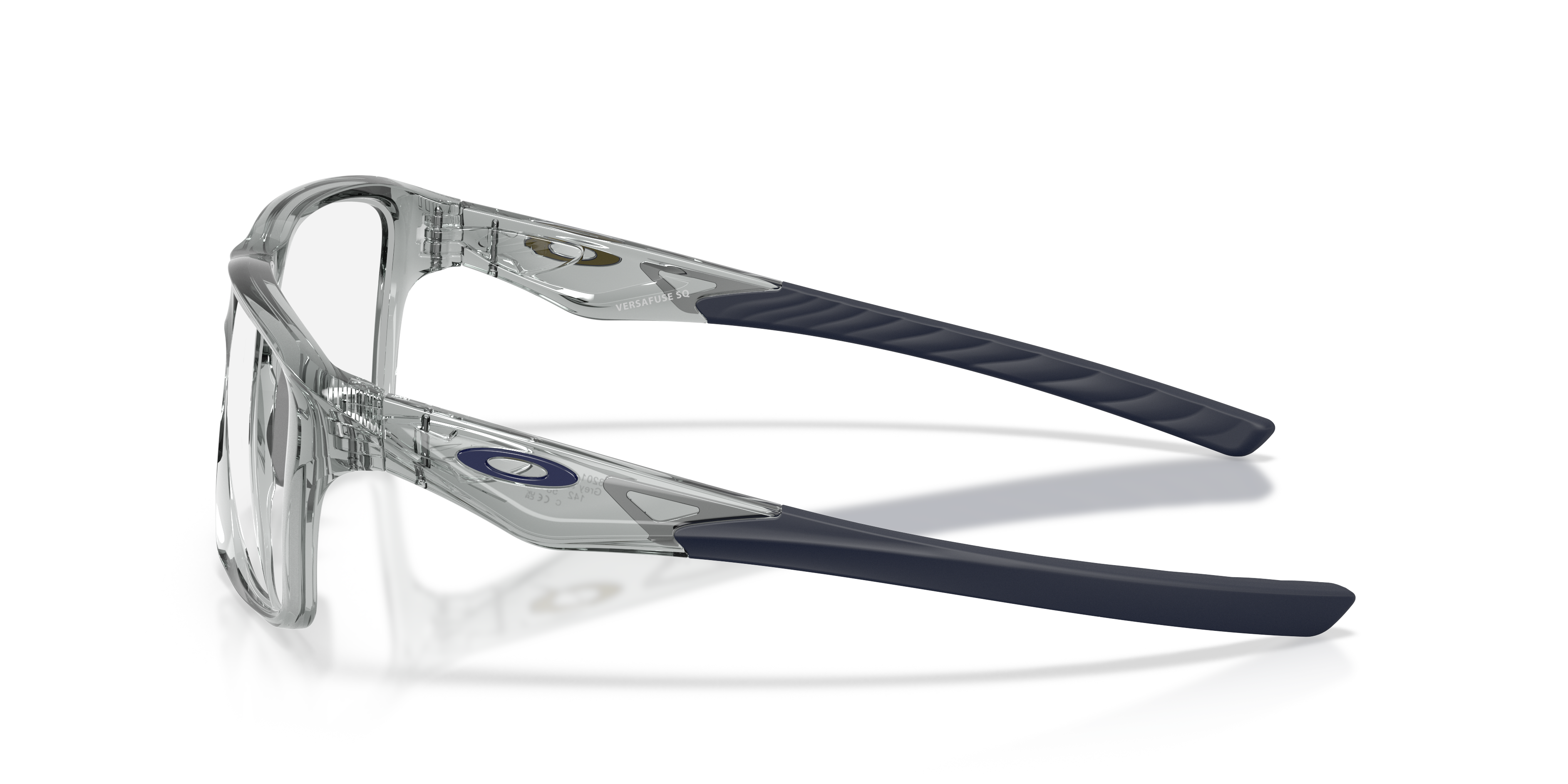 Oakley OX8201 Versafuse SQ Unisex Rectangle Eyeglass Frames - Grey Shadow Frame