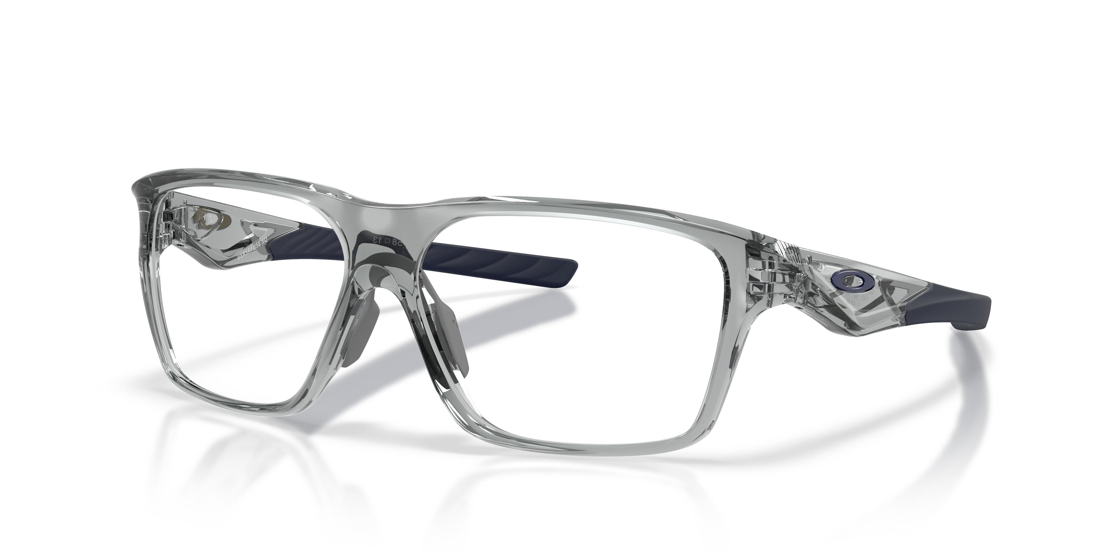 Oakley OX8201 Versafuse SQ Unisex Rectangle Eyeglass Frames - Satin Black Frame