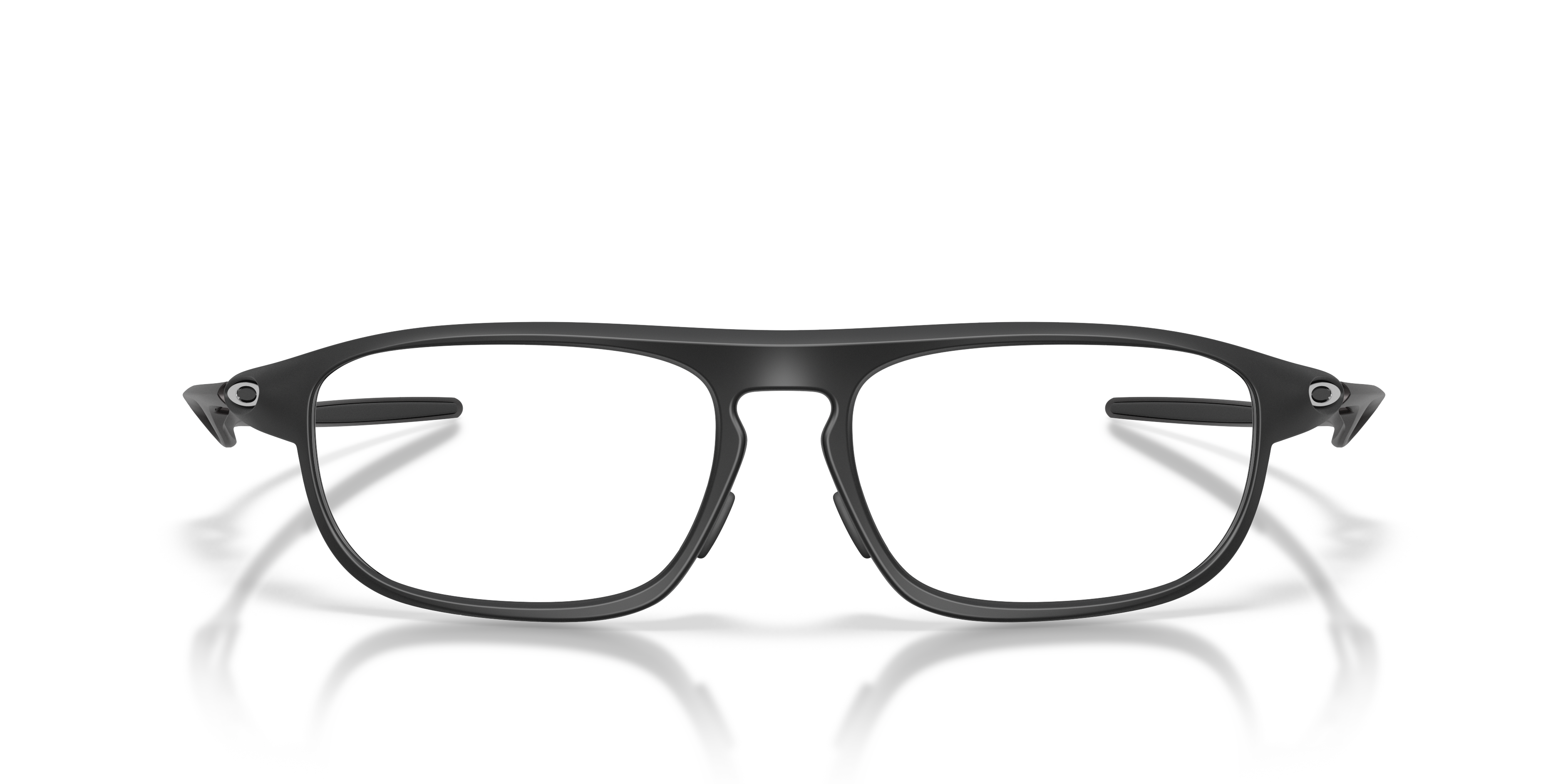 Oakley OX8203 Neomata Unisex Rectangle Eyeglass Frames - Satin Grey Smoke Frame