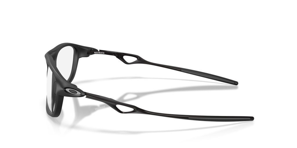 Oakley OX8203 Neomata Unisex Rectangle Eyeglass Frames - Polished Clear Frame