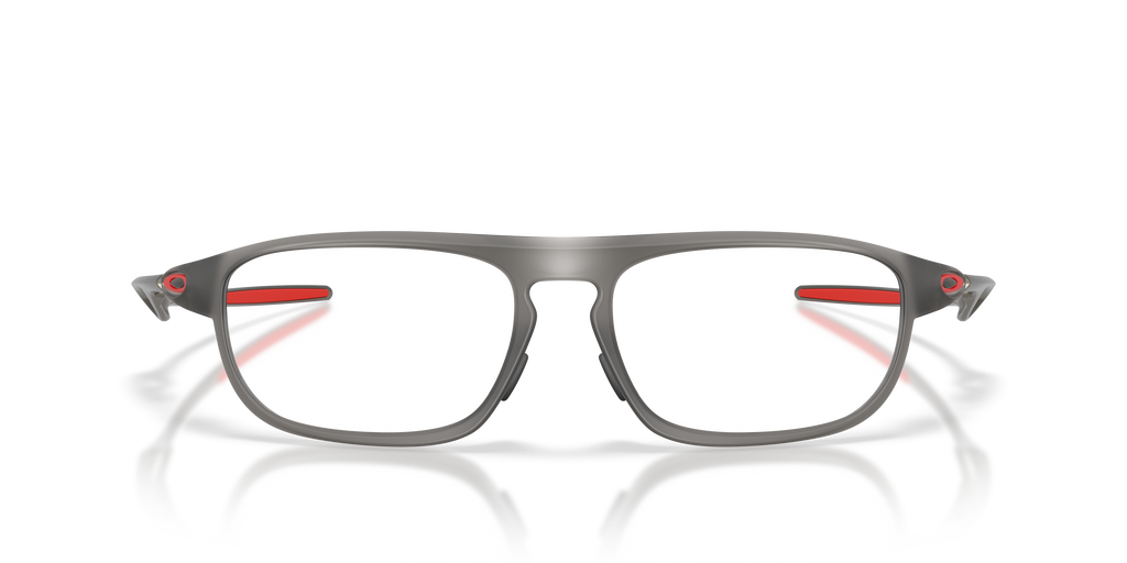 Oakley OX8203 Neomata Unisex Rectangle Eyeglass Frames - Satin Grey Smoke Frame
