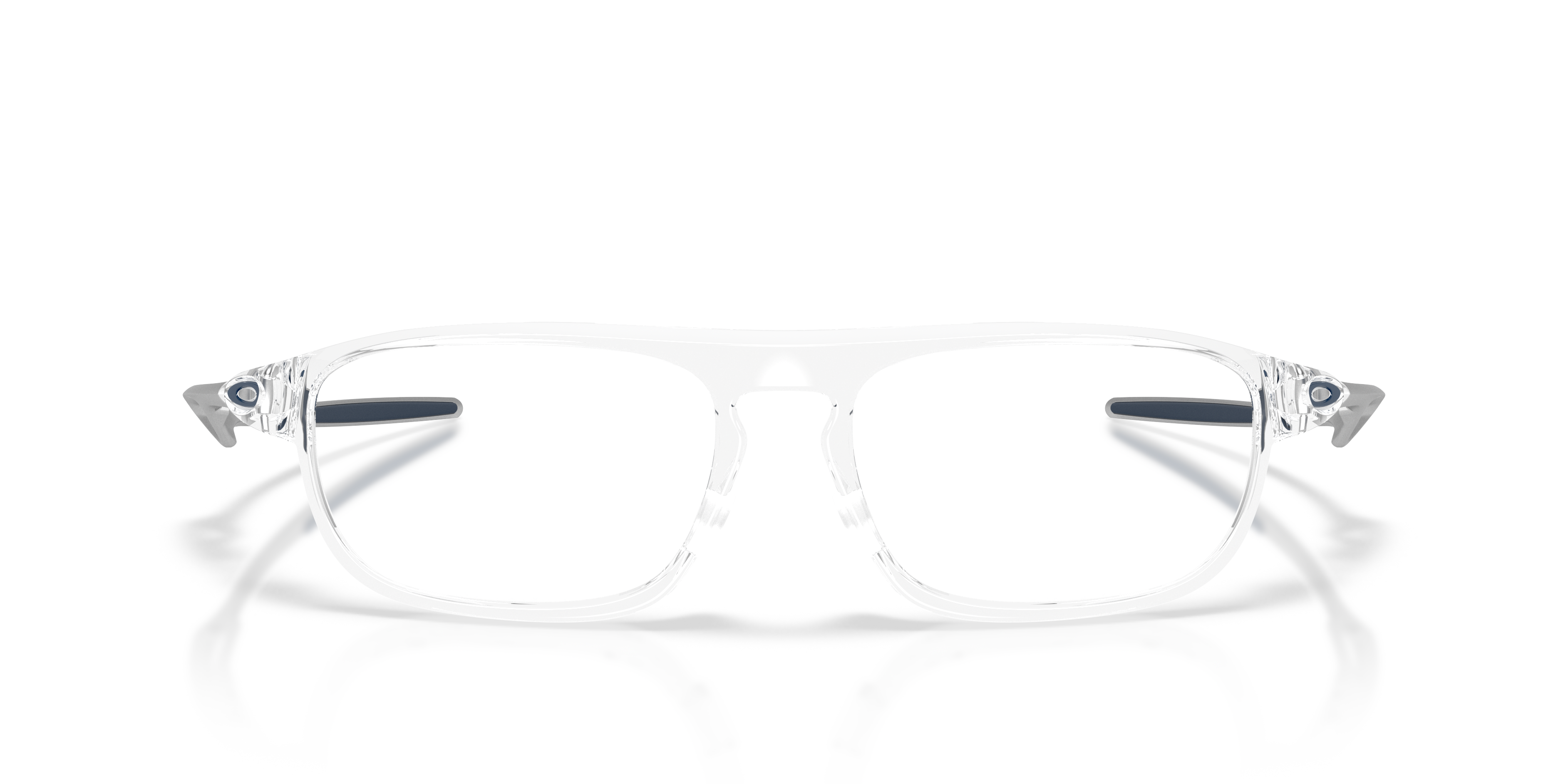 Oakley OX8203 Neomata Unisex Rectangle Eyeglass Frames - Polished Clear Frame