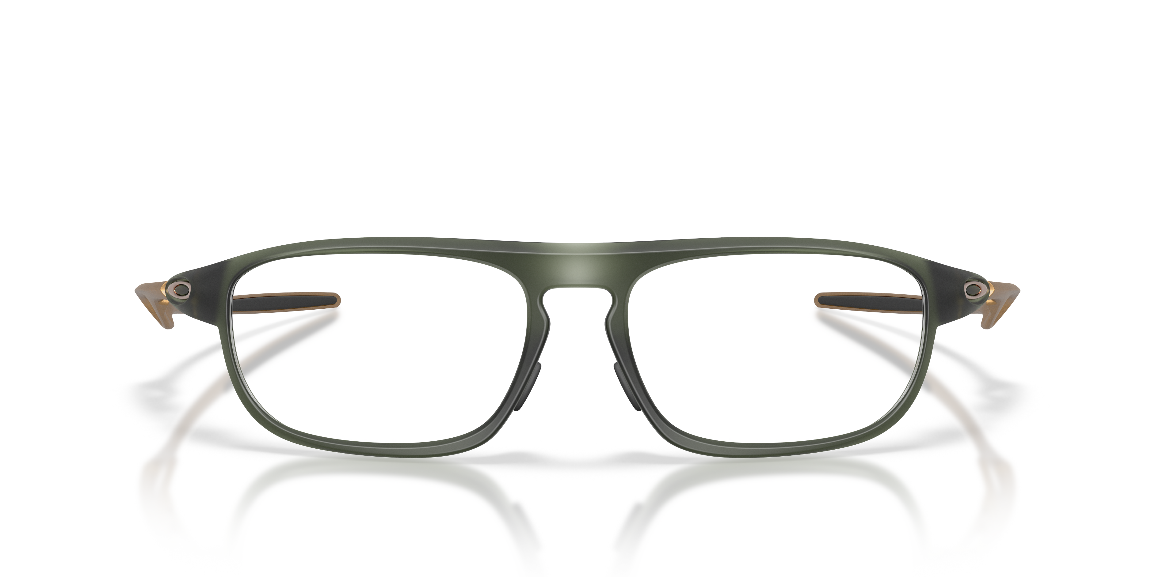 Oakley OX8203 Neomata Unisex Rectangle Eyeglass Frames - Satin Grey Smoke Frame