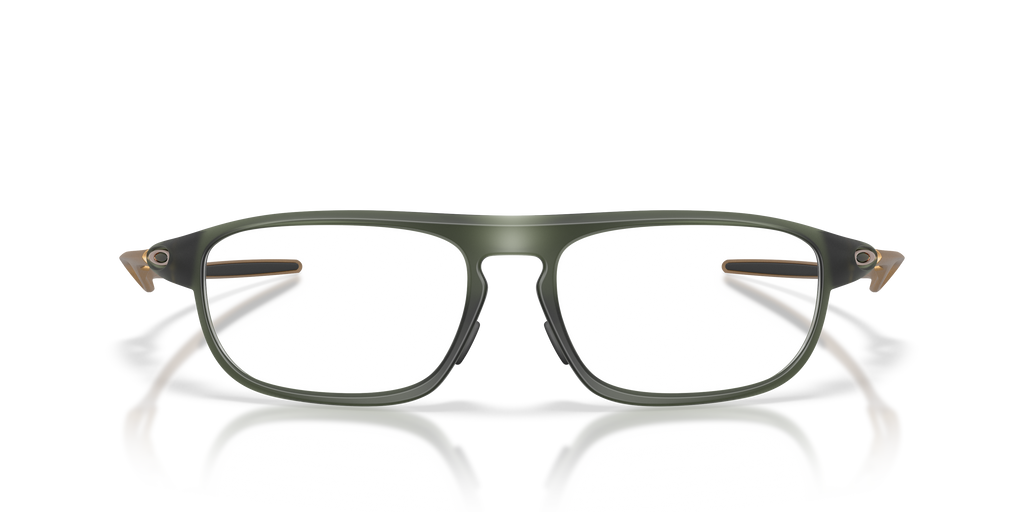 Oakley OX8203 Neomata Unisex Rectangle Eyeglass Frames - Satin Grey Smoke Frame