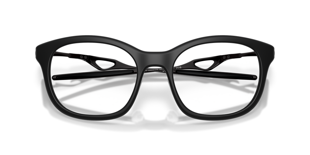 Oakley OX8204D Neoture Unisex Rectangle Eyeglass Frames - Polished Clear Frame