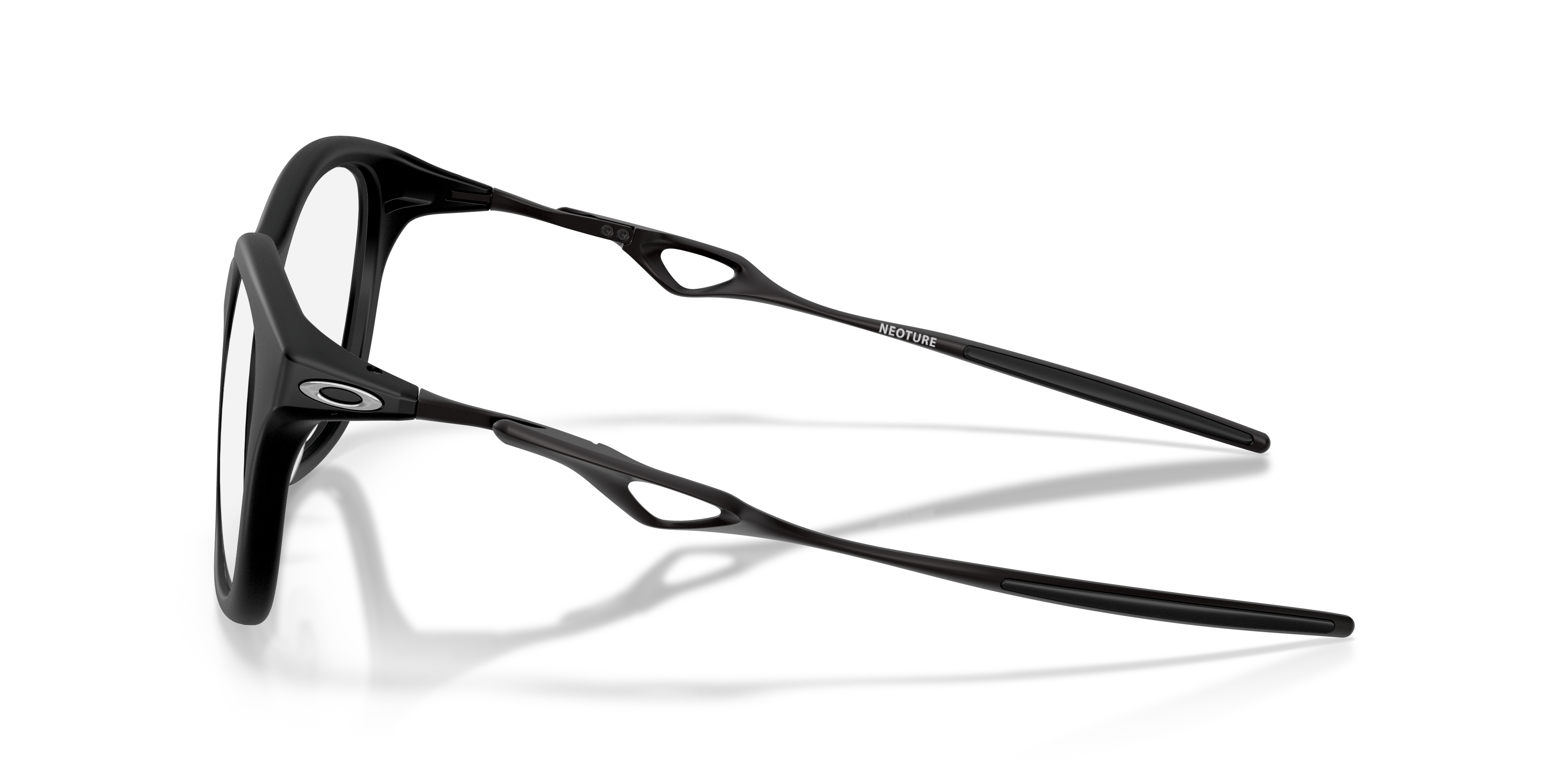 Oakley OX8204D Neoture Unisex Rectangle Eyeglass Frames - Satin Grey Smoke Frame