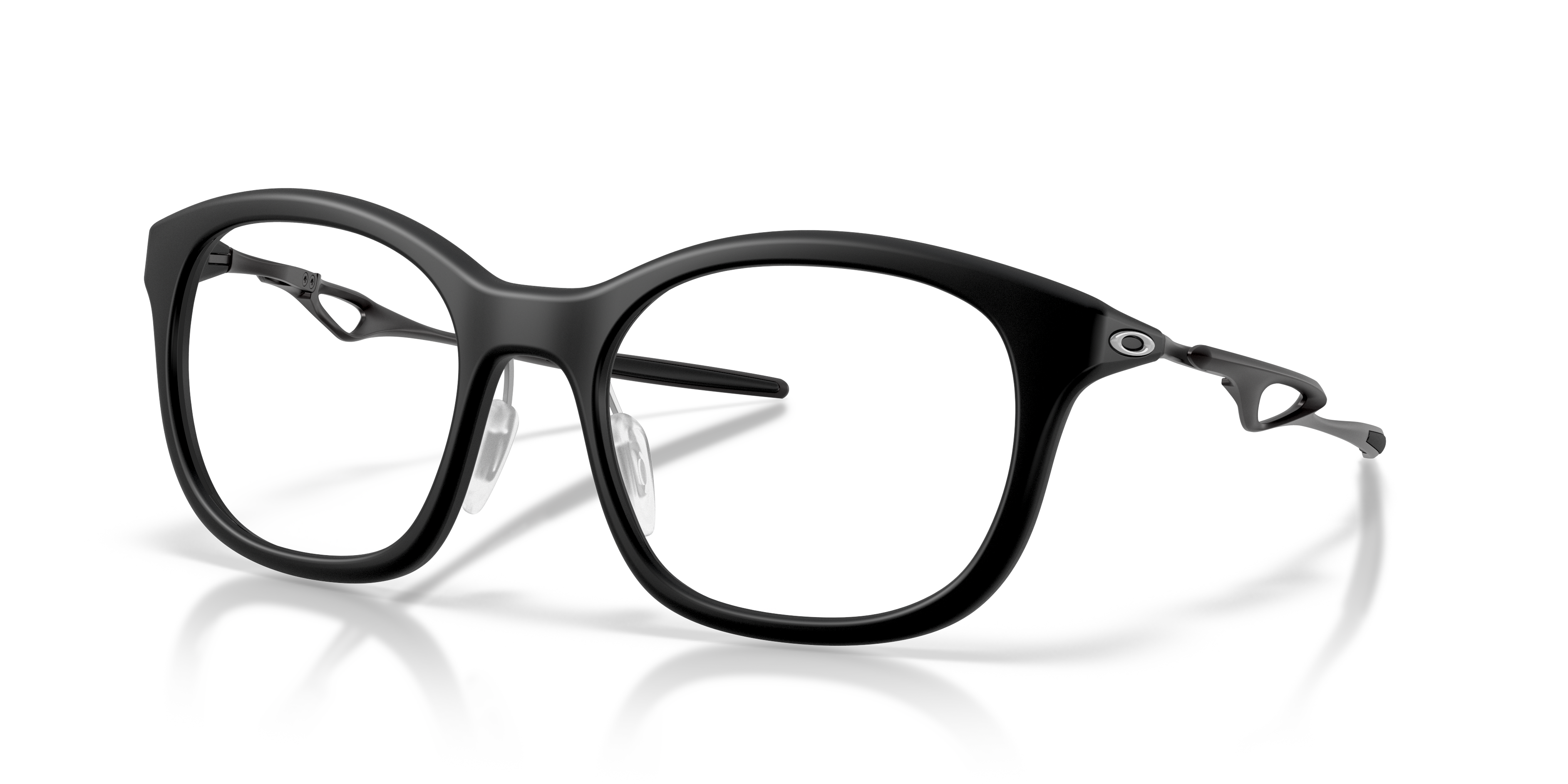 Oakley OX8204D Neoture Unisex Rectangle Eyeglass Frames - Satin Grey Smoke Frame