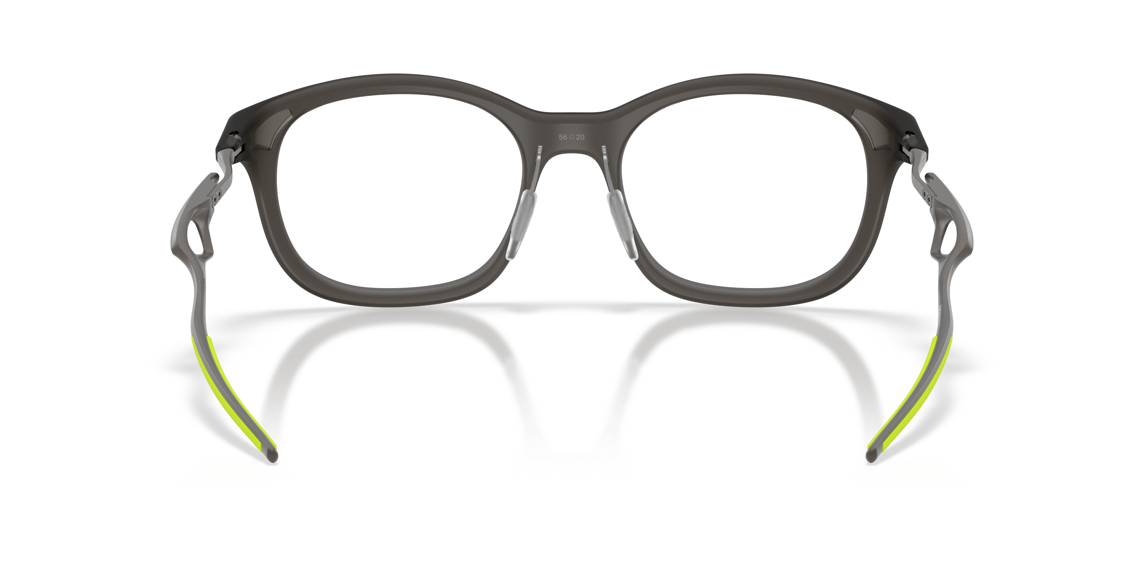 Oakley OX8204D Neoture Unisex Rectangle Eyeglass Frames - Polished Clear Frame
