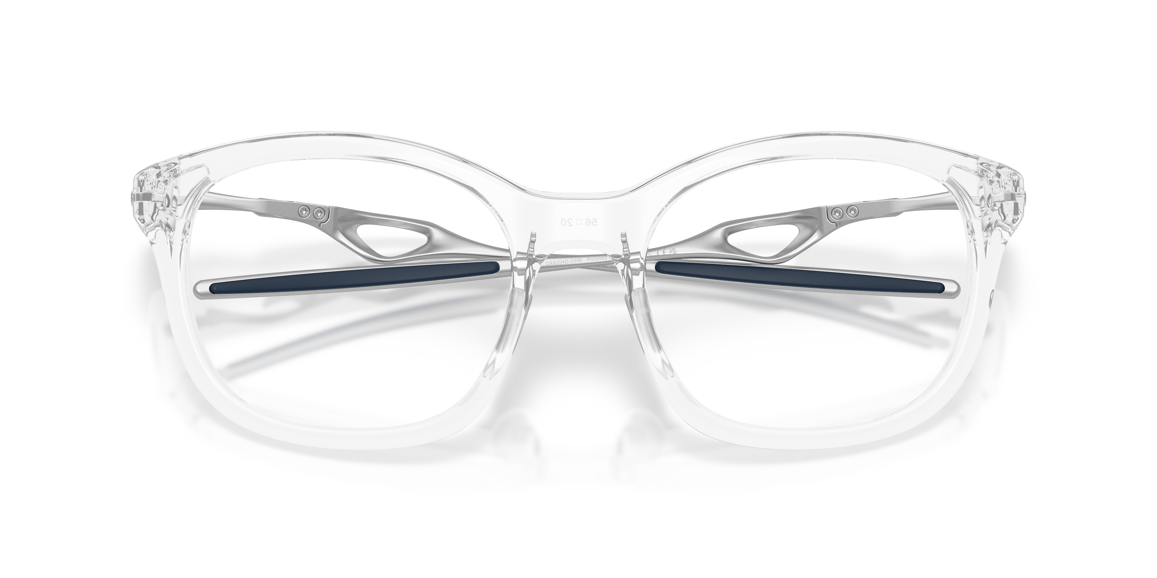 Oakley OX8204D Neoture Unisex Rectangle Eyeglass Frames - Satin Black Frame