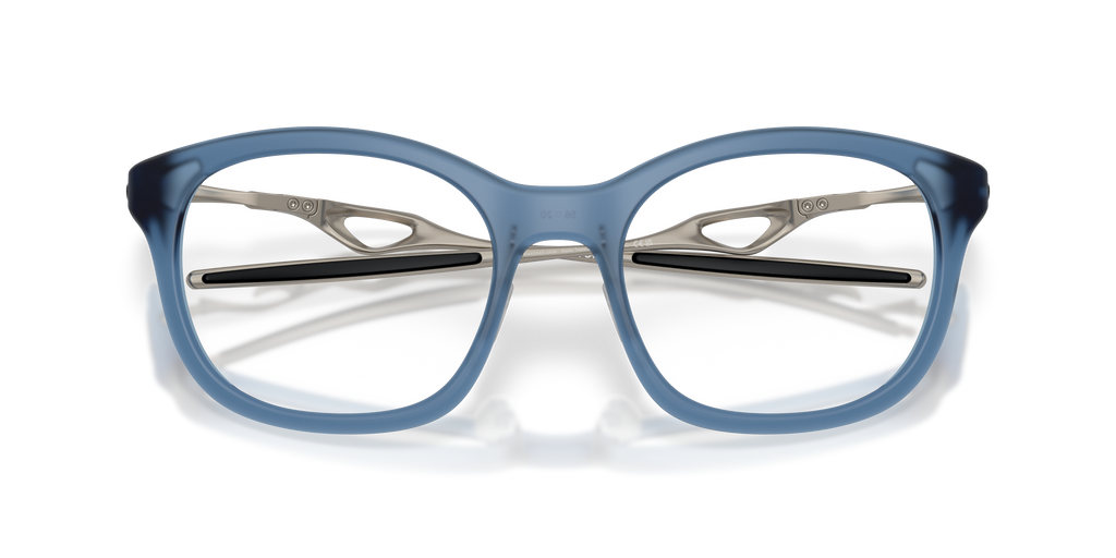 Oakley OX8204D Neoture Unisex Rectangle Eyeglass Frames - Polished Clear Frame
