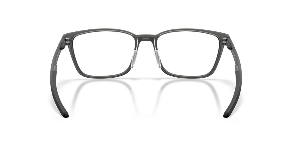 Oakley OX8205 Thinboard Unisex Rectangle Eyeglass Frames - Satin Grey Smoke Frame
