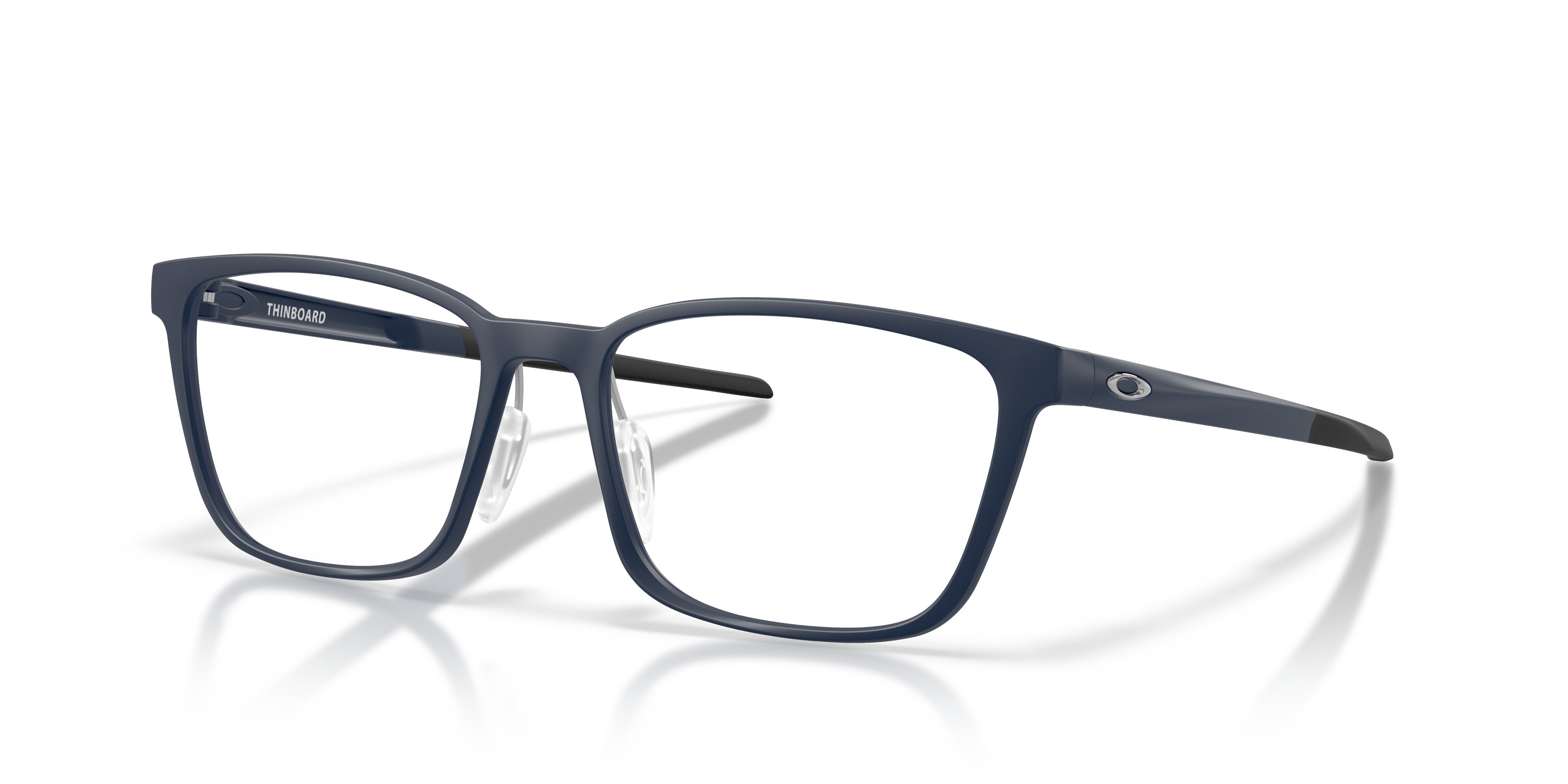 Oakley OX8205 Thinboard Unisex Rectangle Eyeglass Frames - Satin Grey Smoke Frame