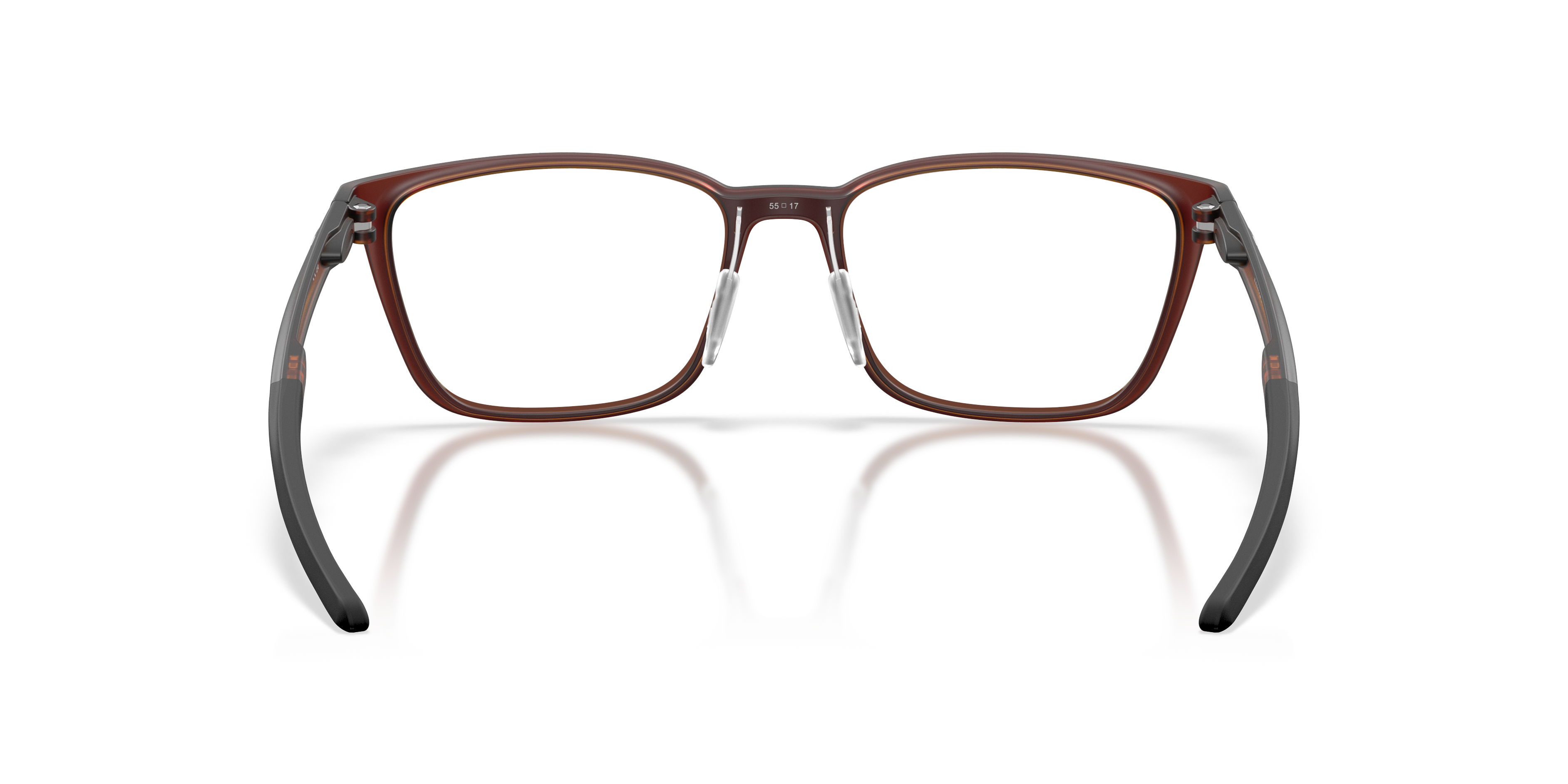 Oakley OX8205 Thinboard Unisex Rectangle Eyeglass Frames - Matte Dark Amber Frame