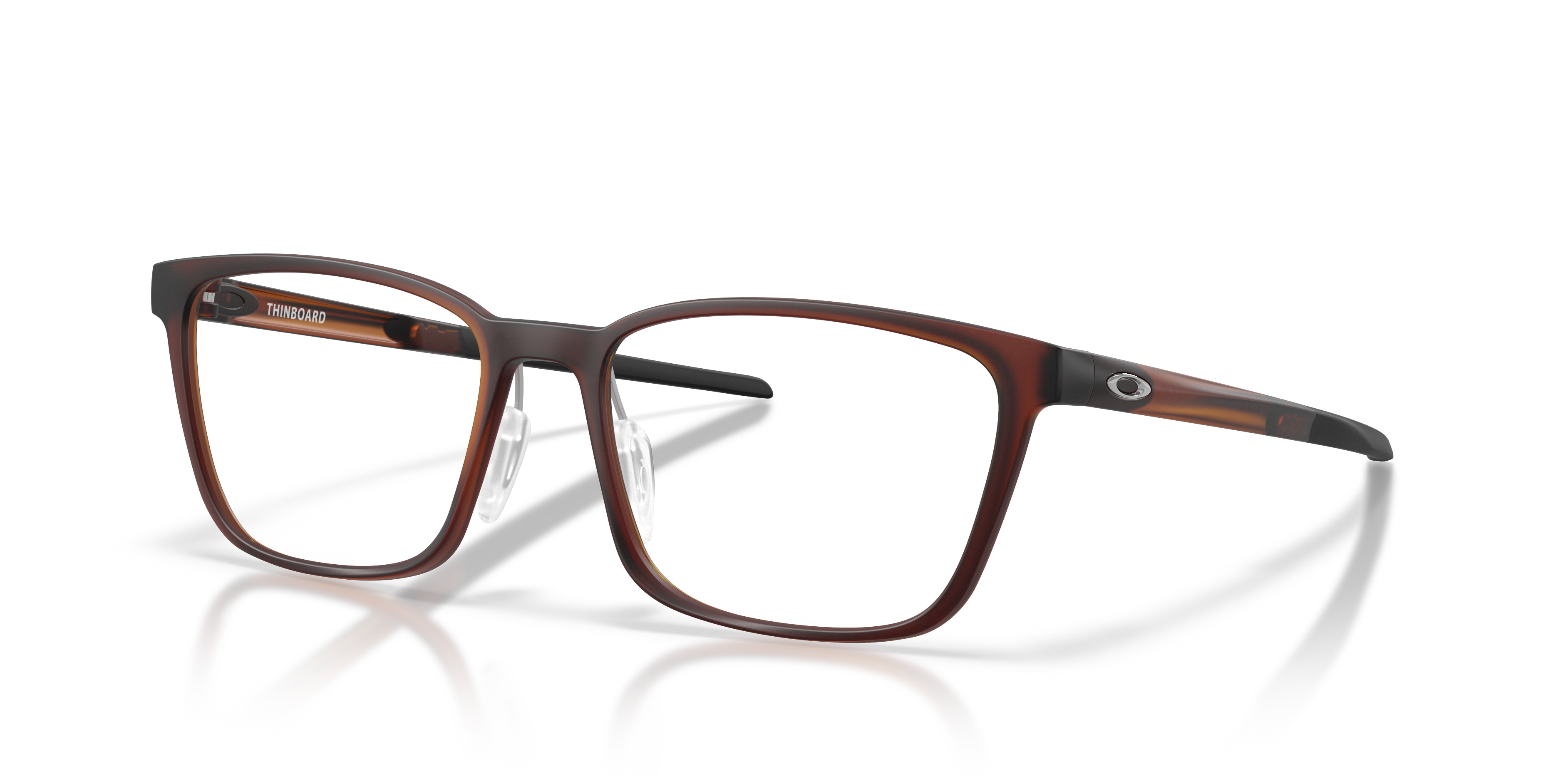 Oakley OX8205 Thinboard Unisex Rectangle Eyeglass Frames - Satin Grey Smoke Frame