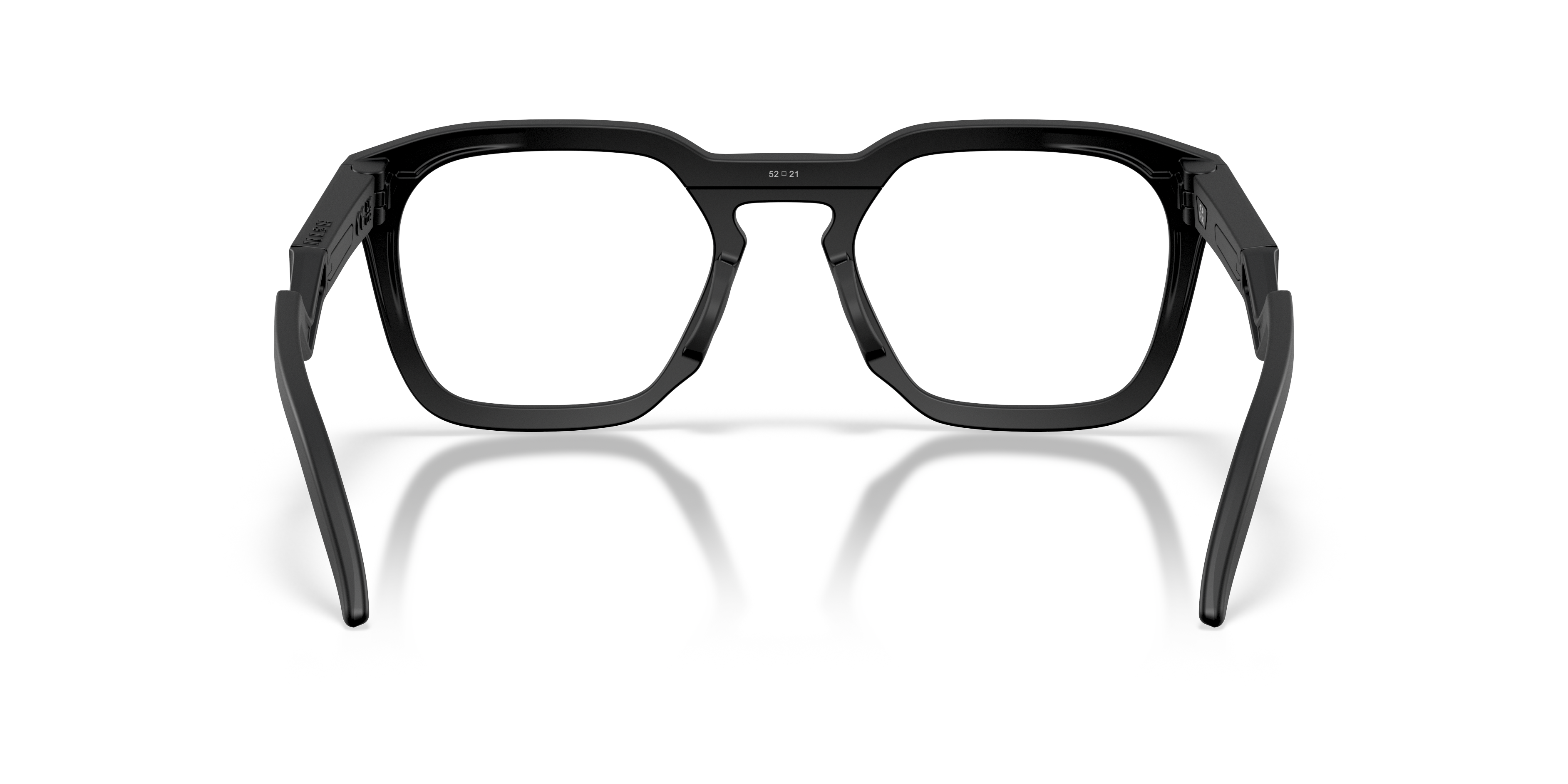 Oakley OX8208 HSTN SQ Unisex Square Eyeglass Frames - Matte Abyss Frame