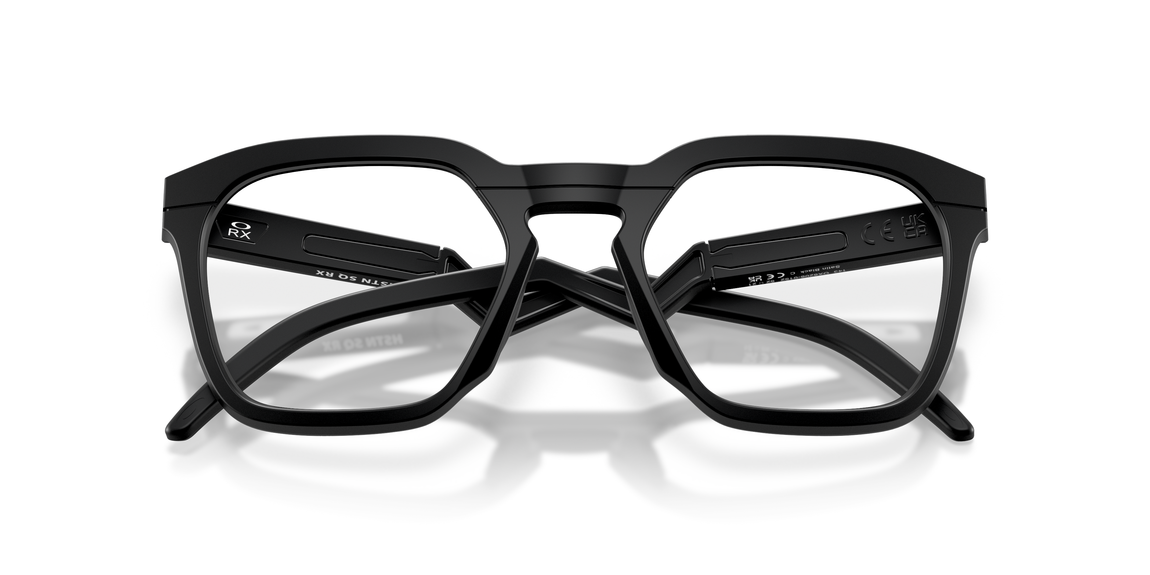 Oakley OX8208 HSTN SQ Unisex Square Eyeglass Frames - Matte Abyss Frame
