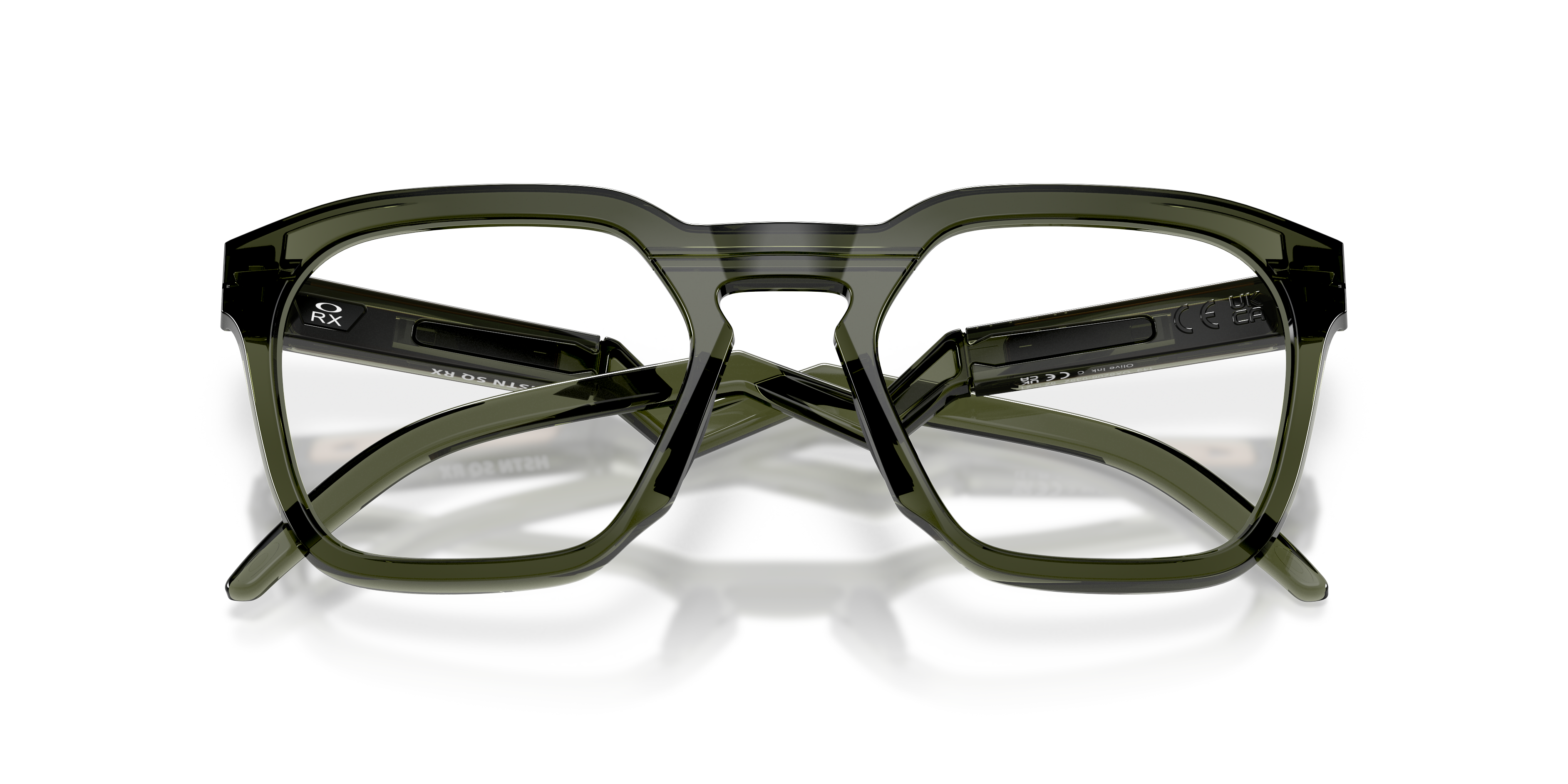 Oakley OX8208 HSTN SQ Unisex Square Eyeglass Frames - Matte Abyss Frame