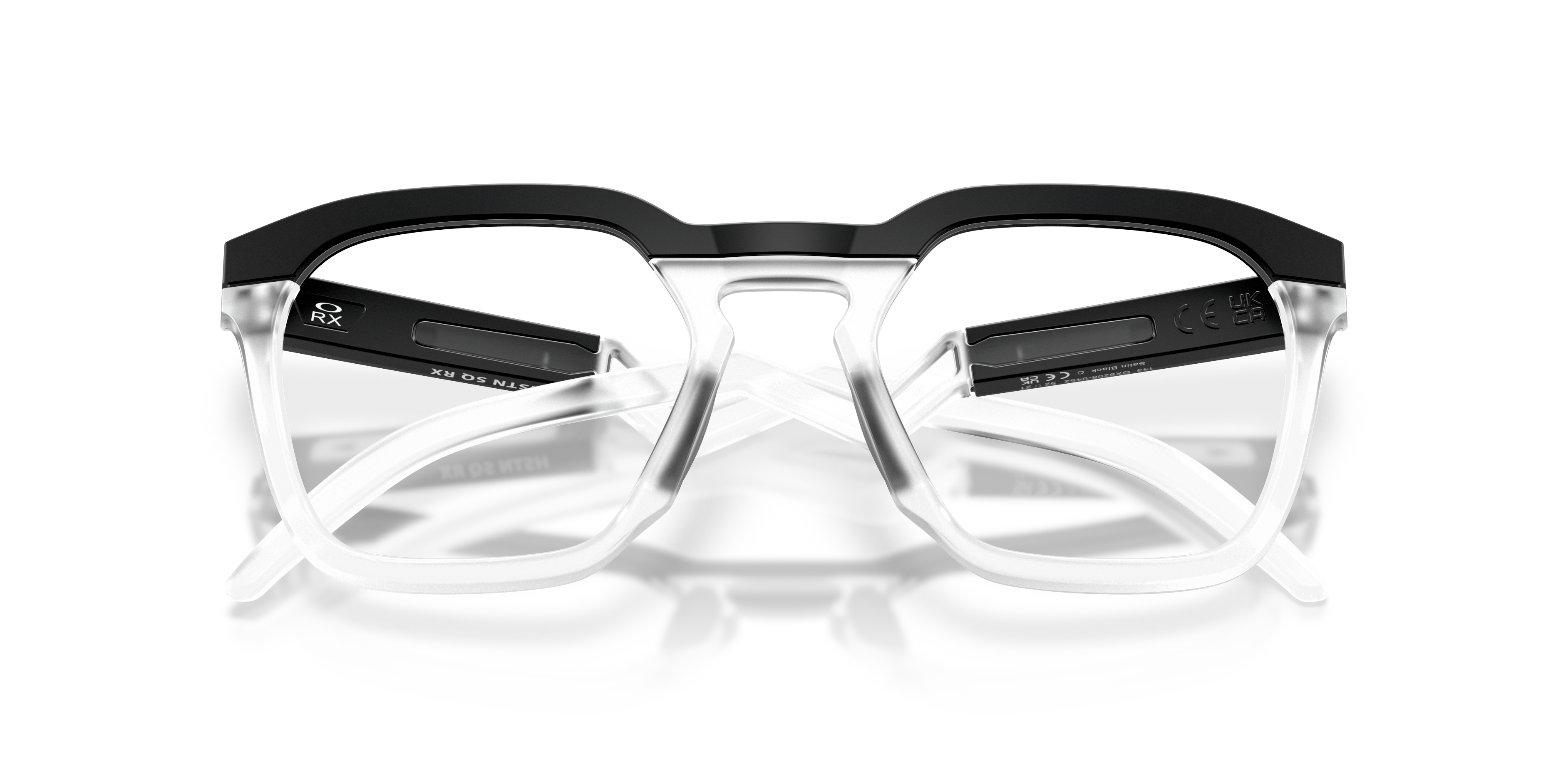 Oakley OX8208 HSTN SQ Unisex Square Eyeglass Frames - Matte Abyss Frame