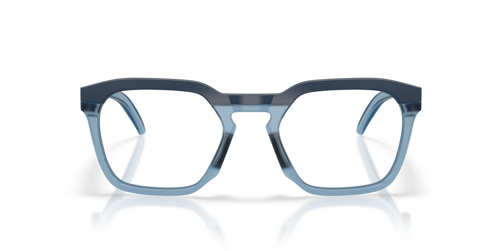 Oakley OX8208 HSTN SQ Unisex Square Eyeglass Frames - Satin Black Frame