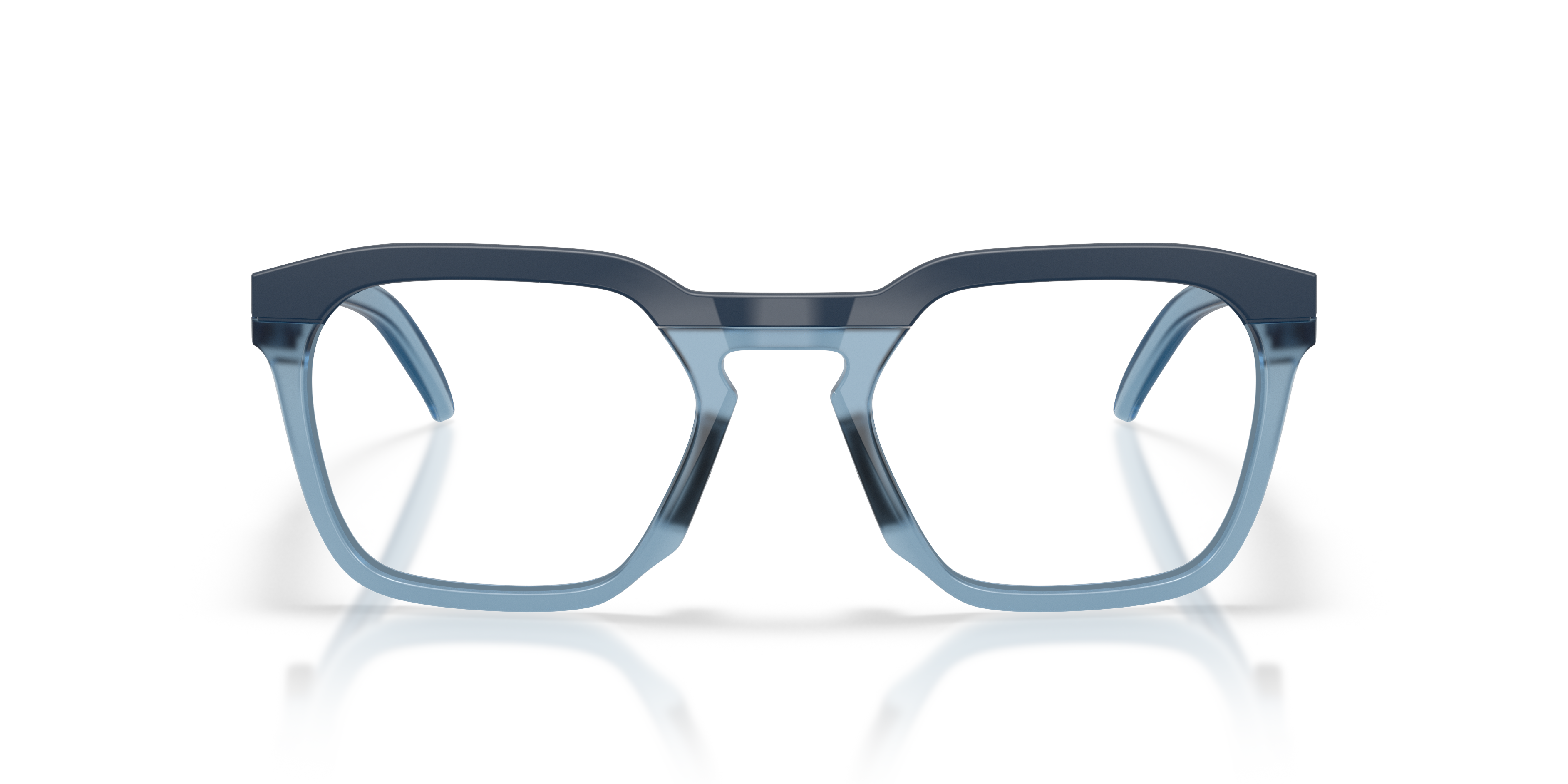 Oakley OX8208 HSTN SQ Unisex Square Eyeglass Frames - Satin Black Frame