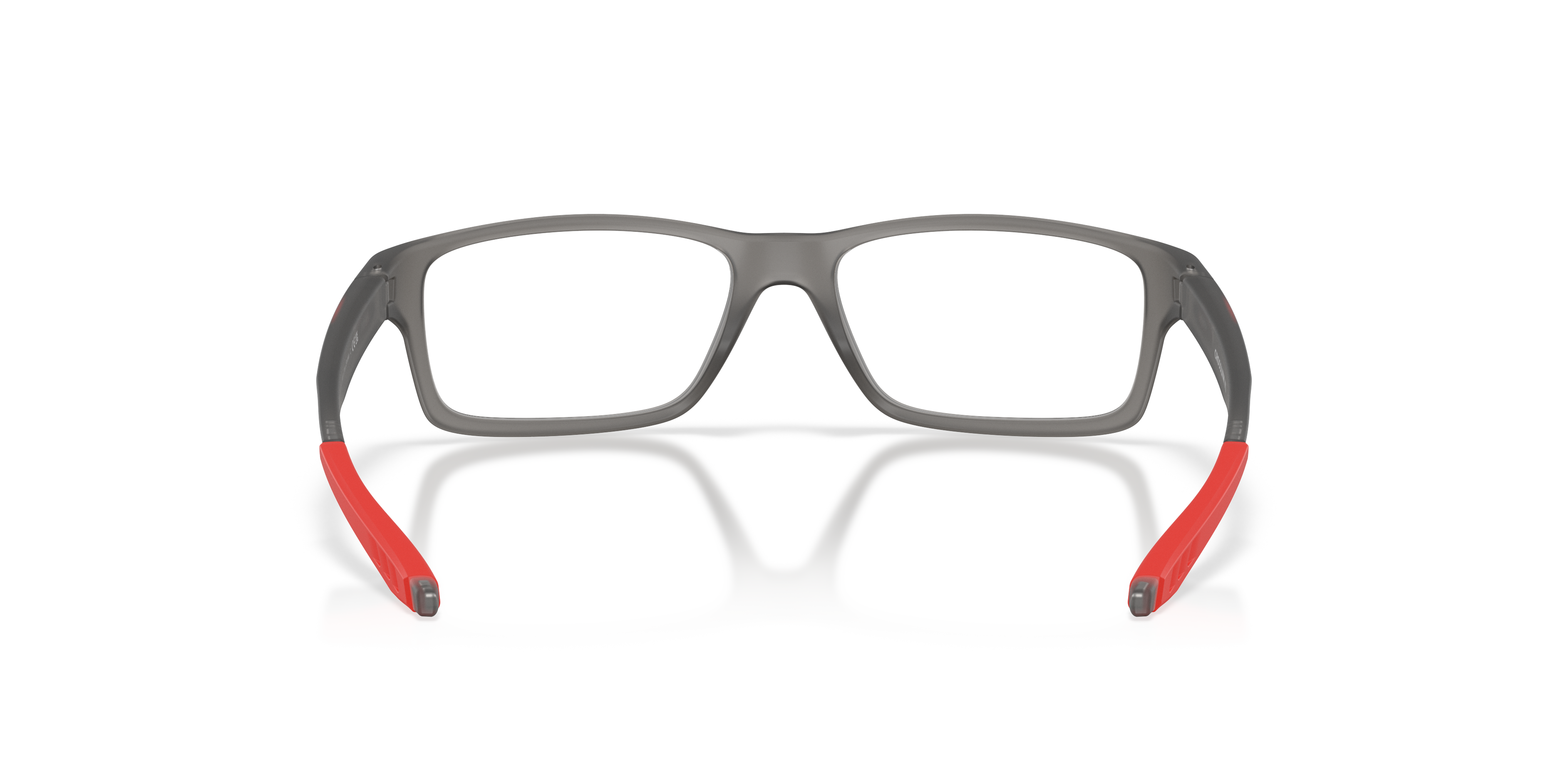 Oakley OY8002 Crosslink XS Youth Square Eyeglass Frames - Satin Grey Smoke Frame