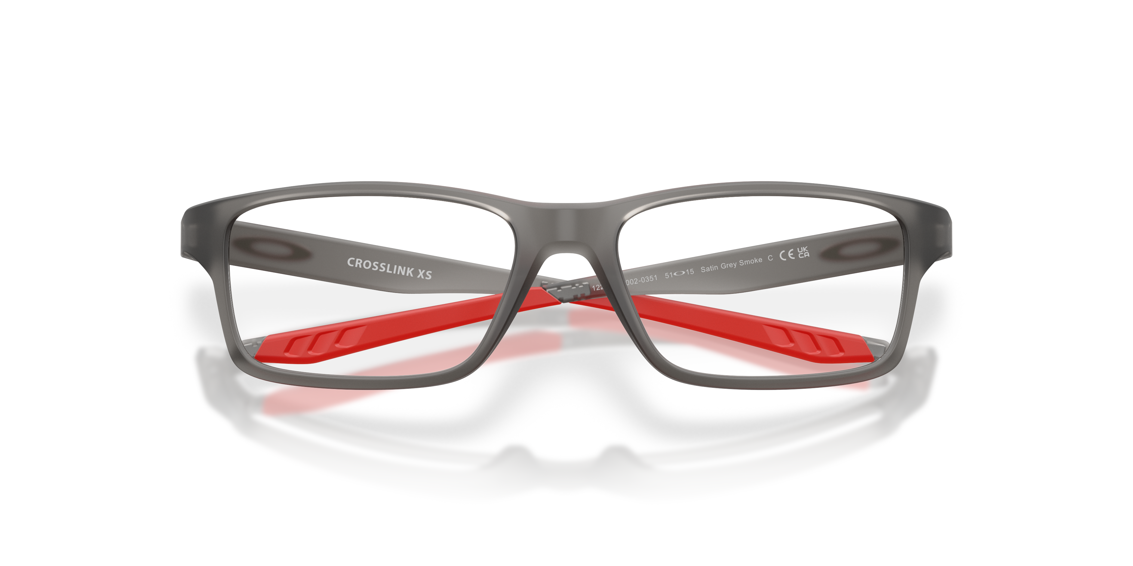 Oakley OY8002 Crosslink XS Youth Square Eyeglass Frames - Satin Navy Frame
