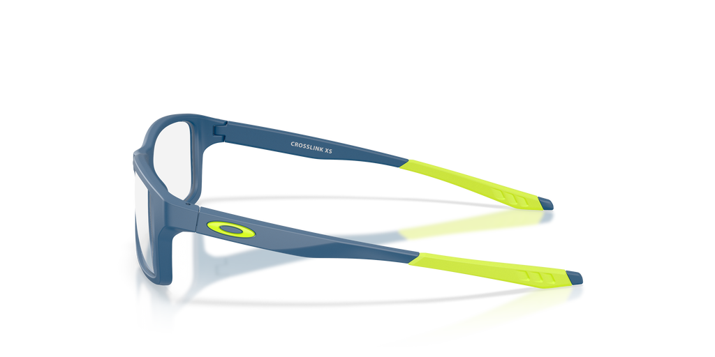Oakley OY8002 Crosslink XS Youth Square Eyeglass Frames - Satin Navy Frame